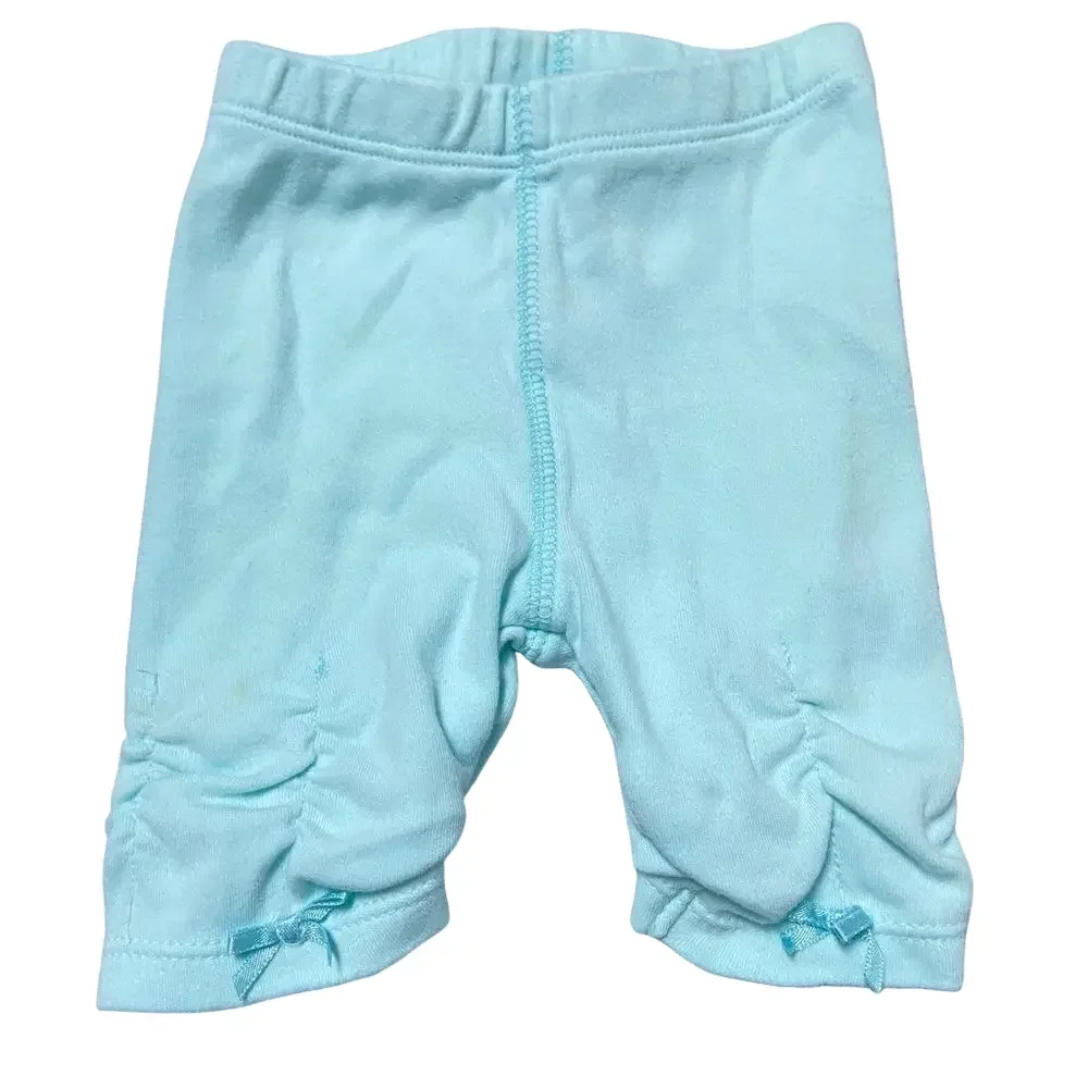 🍭6/$30 Petit Lem ruched bow pants for baby girl - 3 months